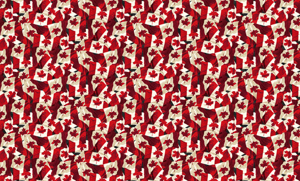 Northcott - Stonehenge - Oh Canada 14 - Flags - 29021-24 (1/2 Yard)