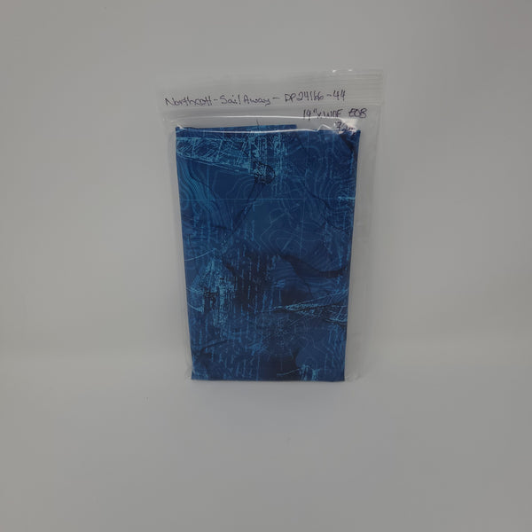 Remnant - Northcott - Sail Away - DP24166-44 (14" x WOF)