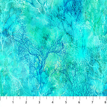 Northcott - Coral Reef - Coral Texture - DP28881-66 (1/2 Yard)