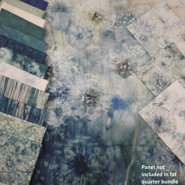 Hand-Cut Fat Quarter Bundle Plus - Northcott - Whisper (16pc)