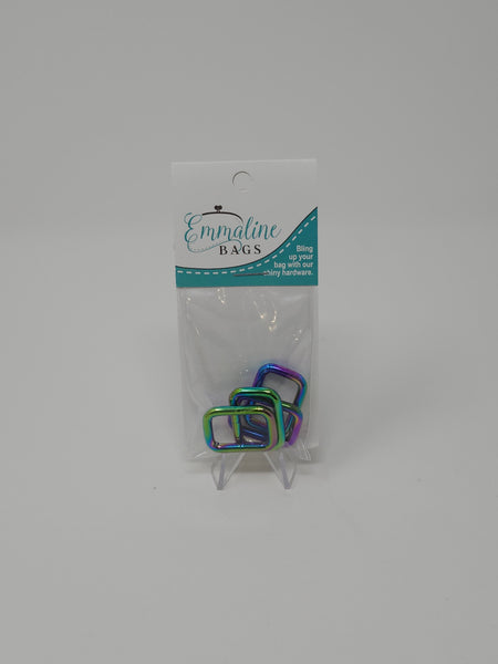 Rectangular Rings (4 Pack) - 3/4" (18 mm) (5 Finishes)