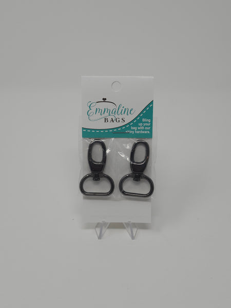 Swivel Snap Hook:  Designer Profile (2 Pack) - 3/4" (18 mm) (5 Finishes)