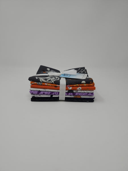 Hand-Cut Fat Quarter Bundle - FIGO - Mr. Bones Sews (8pc)