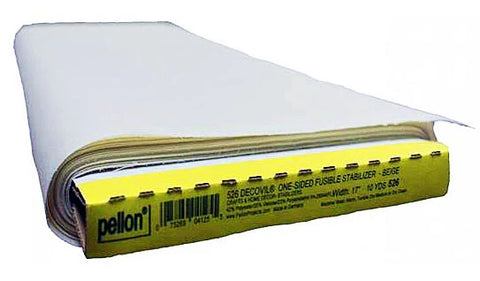 Pellon Decovil Heavy, One-Sided Fusible 17" wide - PL526 (1/2 Yard)