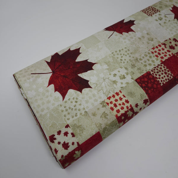 Northcott - Stonehenge - Oh Canada 14 - Patchwork Panel - 24" x 43" - DP29015-12 (per panel)