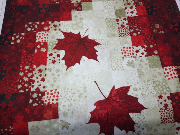 Northcott - Stonehenge - Oh Canada 14 - Patchwork Panel - 24" x 43" - DP29015-12 (per panel)