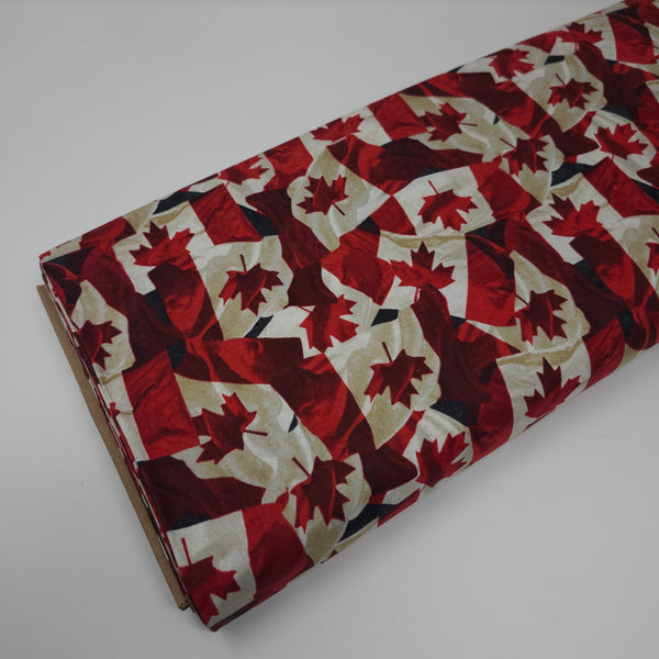 Northcott - Stonehenge - Oh Canada 14 - Flags - 29021-24 (1/2 Yard)