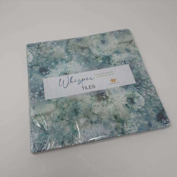 10" Tiles (Layer Cake) - Northcott - Whisper - TWHISPER42-10 (Tiles - 42 pc)