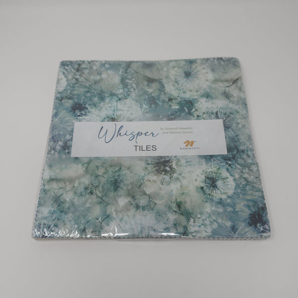 10" Tiles (Layer Cake) - Northcott - Whisper - TWHISPER42-10 (Tiles - 42 pc)