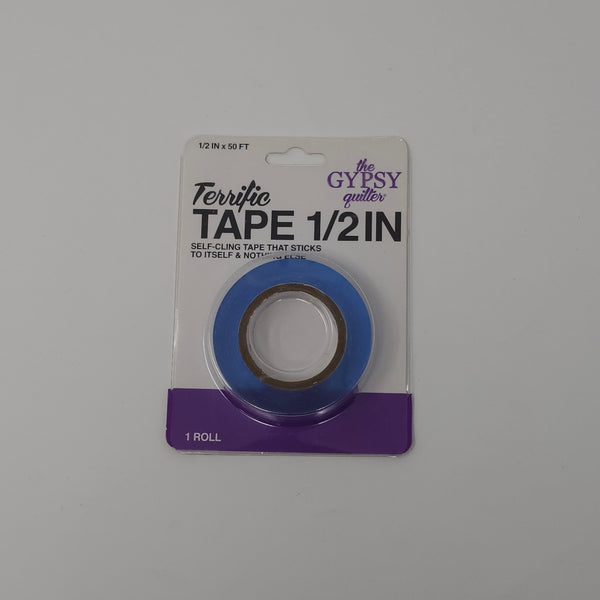 The Gypsy Quilter - Terrific Tape - 1/2 inch x 50 feet - TGQ123