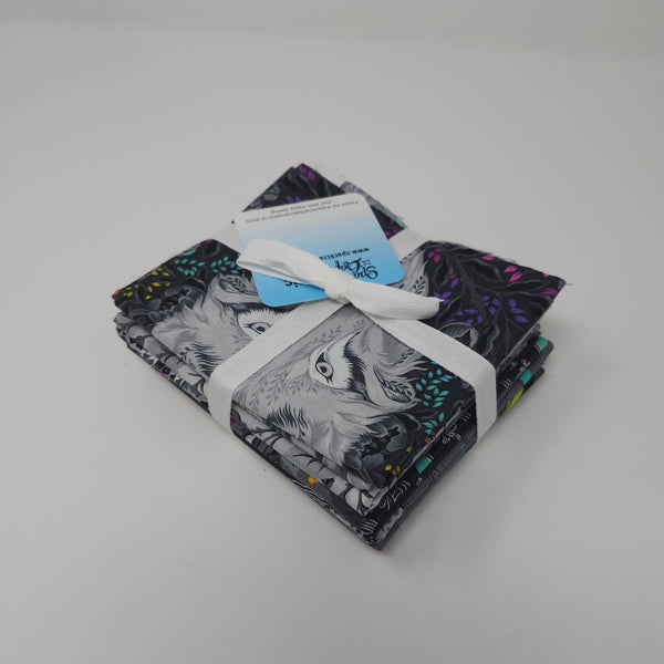 Hand-Cut Fat Quarter Bundle - Tula Pink - Graywork - Main Collection (8pc)