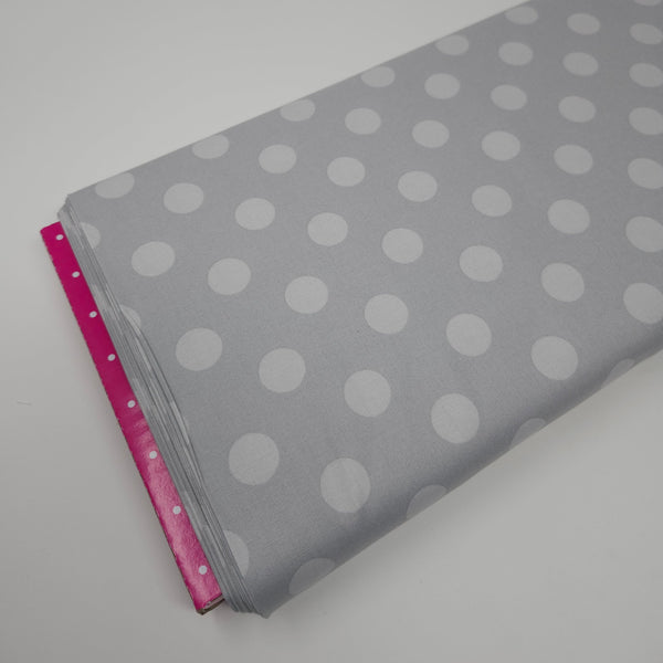 Tula Pink - True Colors Graywork - Pom Pom - Fog - PWTP118.FOG (1/2 Yard)