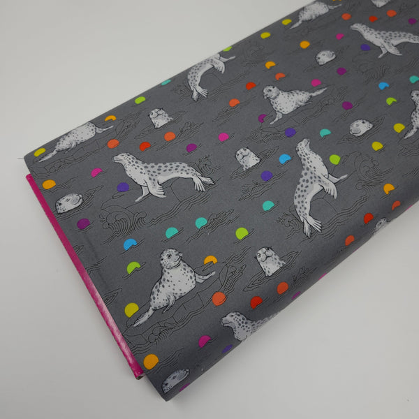 Tula Pink - Graywork - Seal the Deal - Shadow - PWTP259.SHADOW (1/2 Yard)