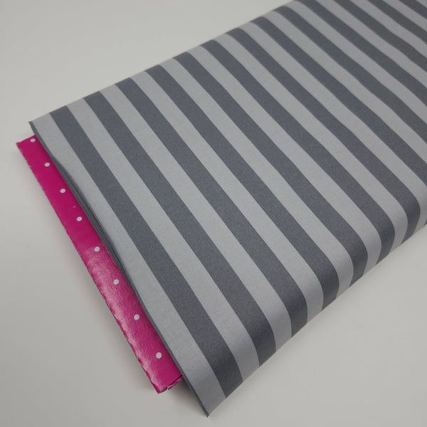 Tula Pink - True Colors Graywork - Tent Stripe - Fog - PWTP069.FOG (1/2 Yard)
