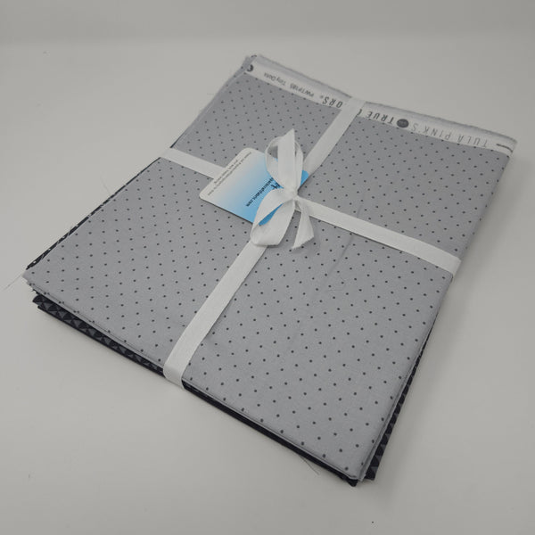 Hand-Cut Half Yard Bundle - Tula Pink - Graywork - True Colors (Grays) (10pc)