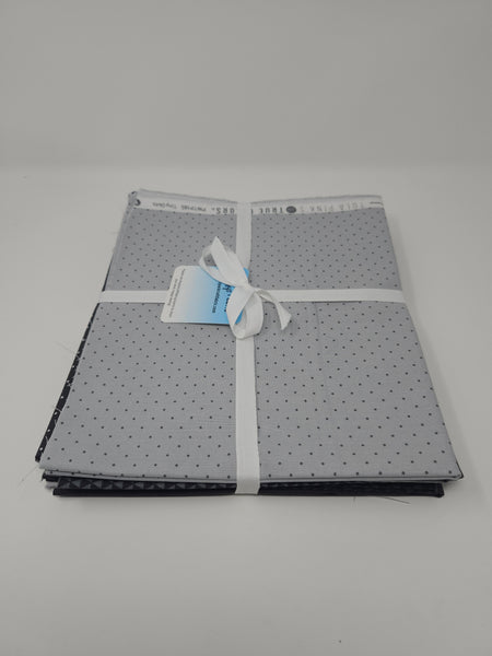Hand-Cut Half Yard Bundle - Tula Pink - Graywork - True Colors (Grays) (10pc)
