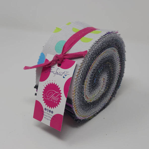 Design Roll - Tula Pink - True Colors Graywork - FB4DRTP.GRAYWORK (40 pc)