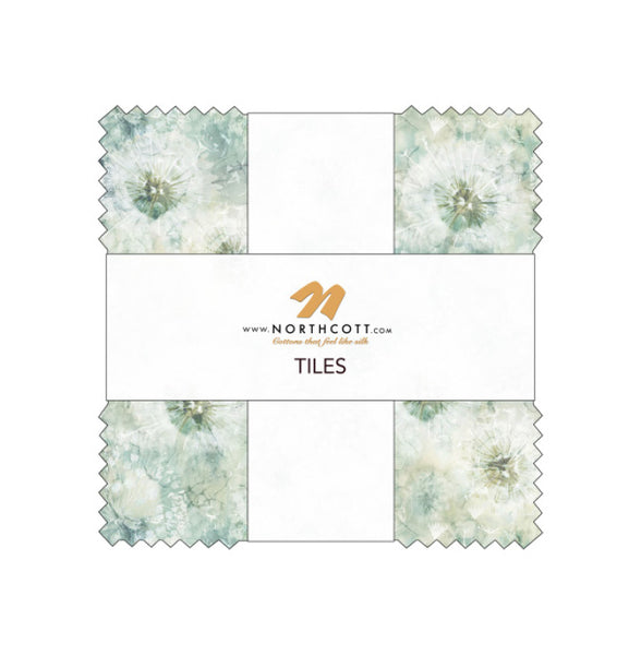 10" Tiles (Layer Cake) - Northcott - Whisper - TWHISPER42-10 (Tiles - 42 pc)