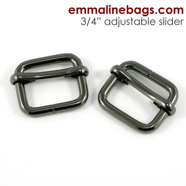 Adjustable Sliders (2 Pack)  - 3/4" (18 mm) (5 Finishes)