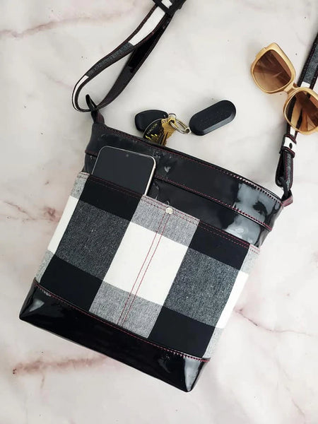 Pattern - Emmaline Bags - The Aspen Crossbody Bag - EMMB-122-PAPER
