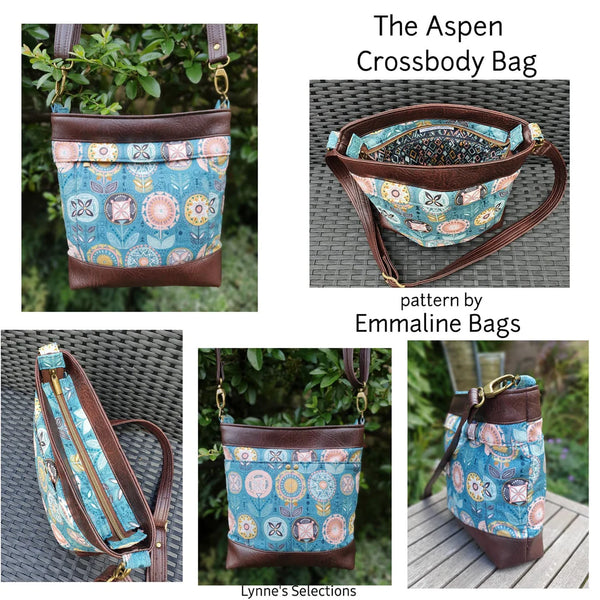 Pattern - Emmaline Bags - The Aspen Crossbody Bag - EMMB-122-PAPER