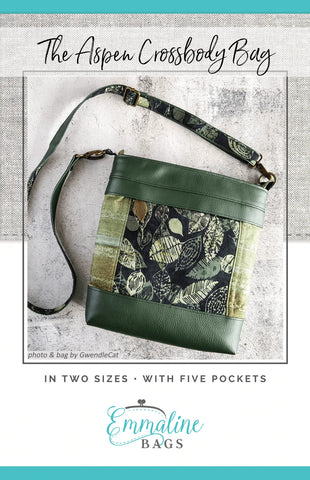 Pattern - Emmaline Bags - The Aspen Crossbody Bag - EMMB-122-PAPER