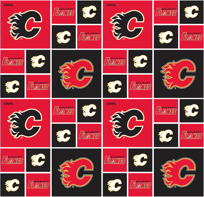 NHL - Calgary Flames - 020 FLA (1/2 Yard)