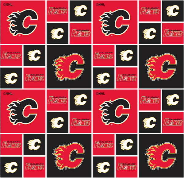 NHL - Calgary Flames - 020 FLA (1/2 Yard)