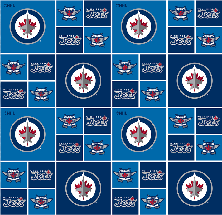 NHL - Winnipeg Jets - 020 JET (1/2 Yard)