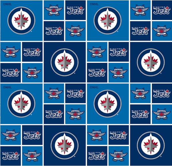 NHL - Winnipeg Jets - 020 JET (1/2 Yard)