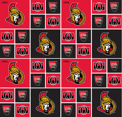 NHL - Ottawa Senators - 020 SEN (1/2 Yard)