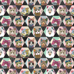 Life is Better With a Cat - Cat Frames - 10414 (1/2 Yard)