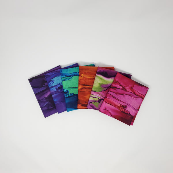 Hand-Cut Fat Quarter Bundle - Northcott Bliss Bold and Bright (24pc) - Updated Bundle