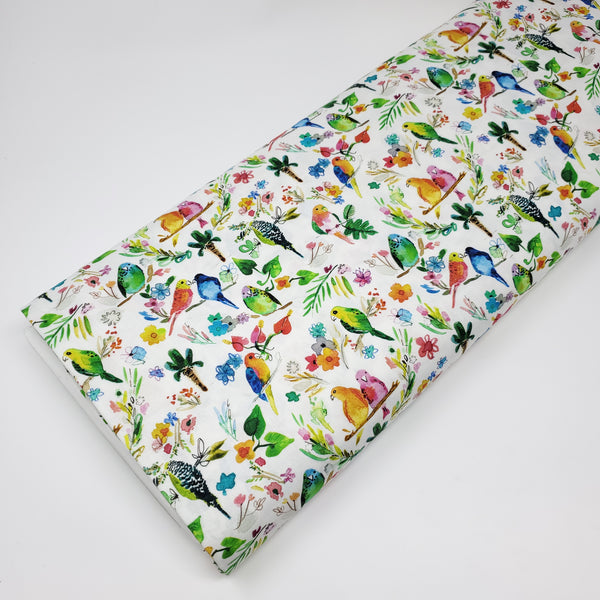 Paradise Found - Parrots - STELLA-DJL1775 (1/2 Yard)