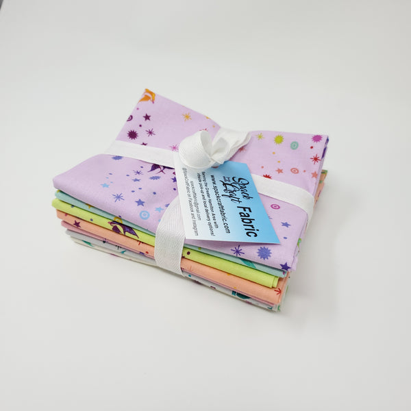 Hand-Cut Fat Quarter Bundle - Tula Pink - Fairy Dust (7pc)