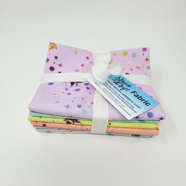 Hand-Cut Fat Quarter Bundle - Tula Pink - Fairy Dust (7pc)