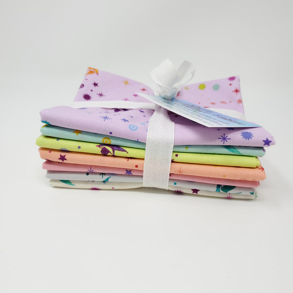 Hand-Cut Fat Quarter Bundle - Tula Pink - Fairy Dust (7pc)