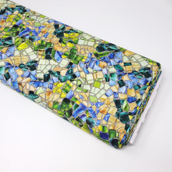 Quilting Treasures - Glass Menagerie - Mosaic - 28035-BG (1/2 Yard)