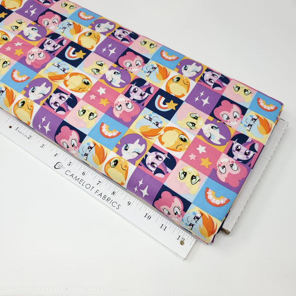 Camelot - My Little Pony - Peek-A-Boo - CAM95010130-01 (1/2 Yard)