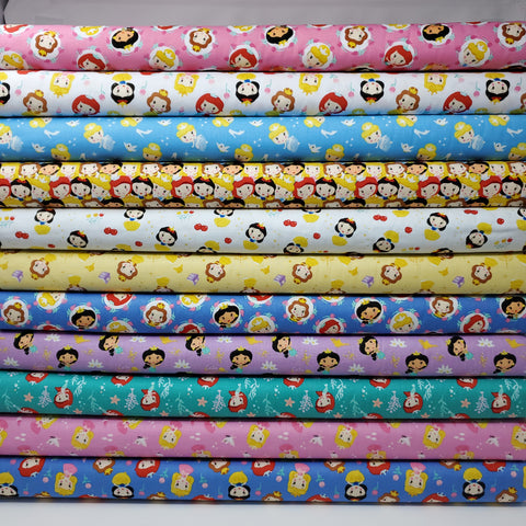 Full Yard Bundle - Camelot Disney Princess Kawaii (11pc)