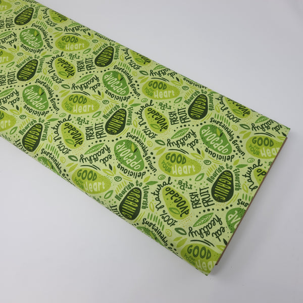 Avocado Love - Avocado Words - 24581-72 (1/2 Yard)