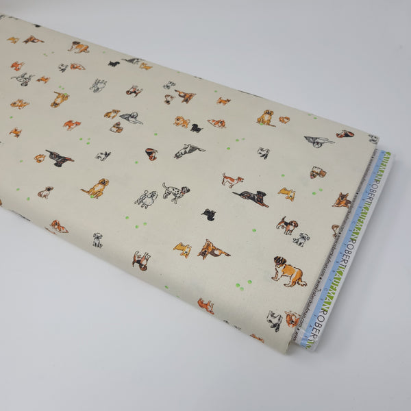 Robert Kaufman - Wishwell - Petit - Dogs - WELD-20339-14 (1/2 Yard)