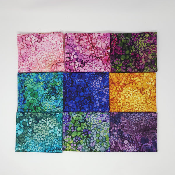 Hand-Cut Fat Quarter Bundle - Northcott Bliss Bold and Bright (24pc) - Updated Bundle