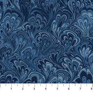 The Art of Marbling - 23401-48 (1/2 Yard)