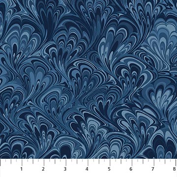 The Art of Marbling - 23401-48 (1/2 Yard)