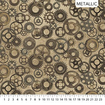 Northcott - Stonehenge - Heavy Metal - 23741M-32 (1/2 Yard)