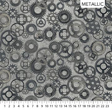 Northcott - Stonehenge - Heavy Metal - 23741M-95 (1/2 Yard)