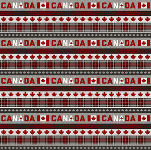My Canada - Canada Stripe - 24010-92 (1/2 Yard)