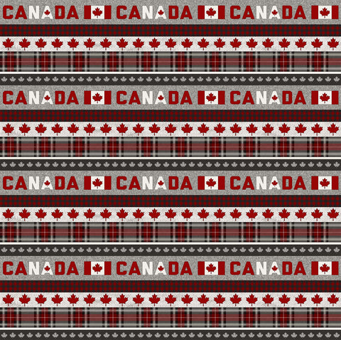 My Canada - Canada Stripe - 24010-92 (1/2 Yard)