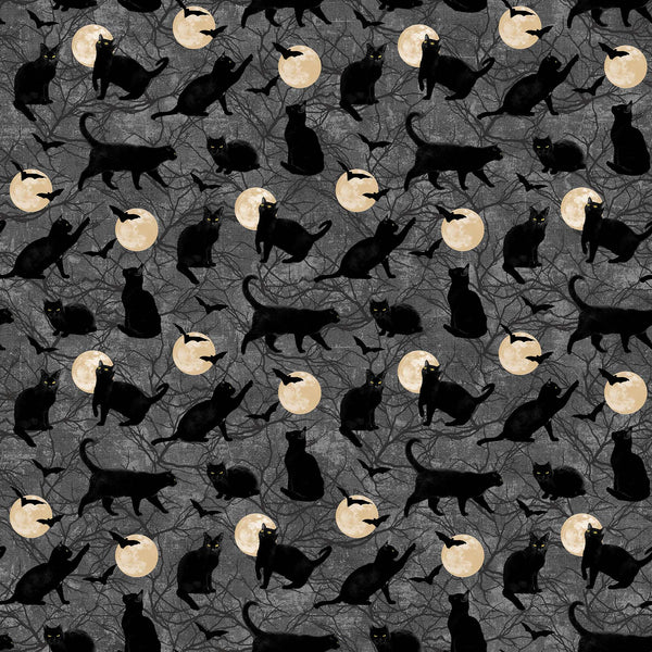 Black Cat Capers - 24119-98 (1/2 Yard)